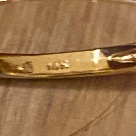 $999 Solid 14k Citrine RingSize 6.75 - Picture 8 of 8